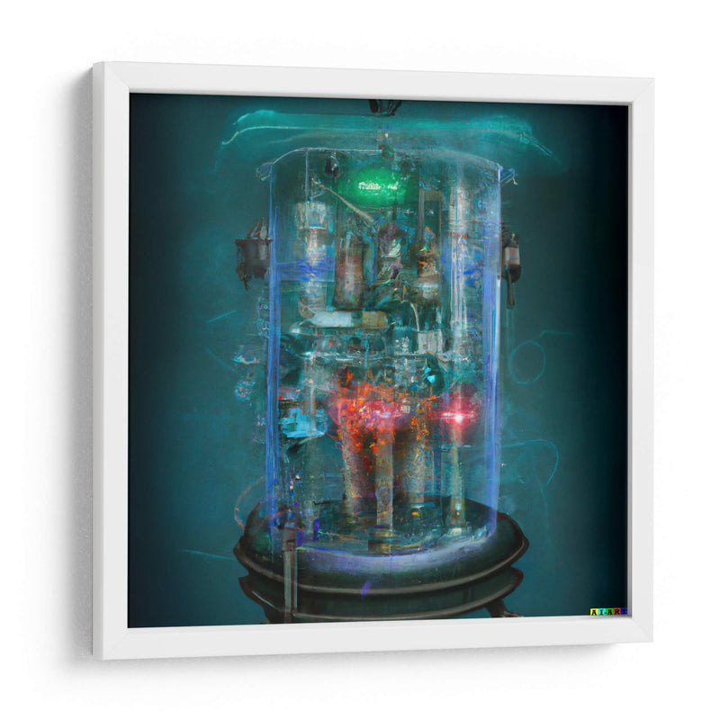 Quantum  Machine - AI-ART | Cuadro decorativo de Canvas Lab