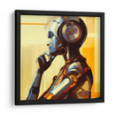 The Artificial Think 2:5 - AI-ART | Cuadro decorativo de Canvas Lab