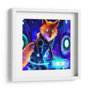 The Cyber Fox 4 - AI-ART | Cuadro decorativo de Canvas Lab