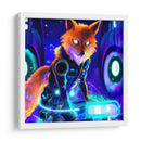 The Cyber Fox 4 - AI-ART | Cuadro decorativo de Canvas Lab