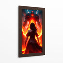 Enfrentando a un Titan de fuego! - Ham Hams! | Cuadro decorativo de Canvas Lab