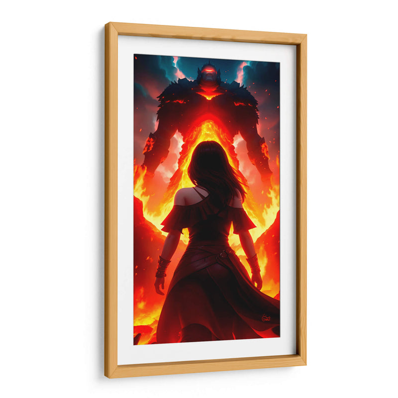 Enfrentando a un Titan de fuego! - Ham Hams! | Cuadro decorativo de Canvas Lab