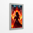 Enfrentando a un Titan de fuego! - Ham Hams! | Cuadro decorativo de Canvas Lab