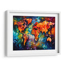 Mapa del Mundo - LA Style | Cuadro decorativo de Canvas Lab