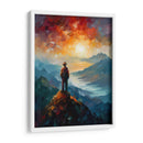 Caminante sobre la montaña - LA Style | Cuadro decorativo de Canvas Lab