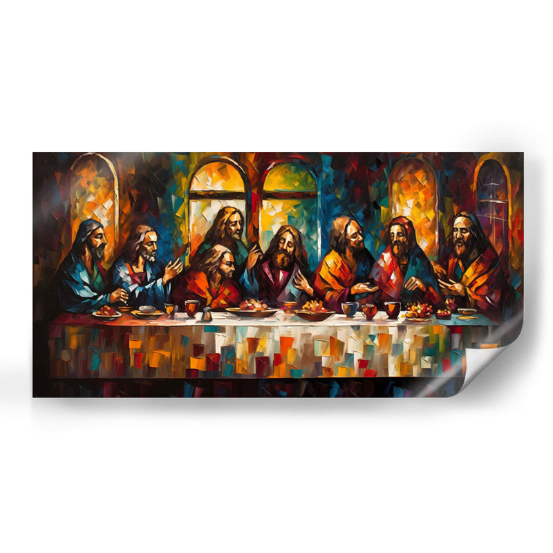 La última cena - LA Style | Cuadro decorativo de Canvas Lab