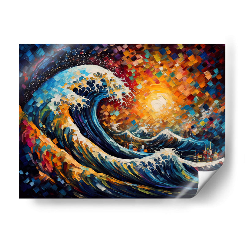 La gran Ola - LA Style | Cuadro decorativo de Canvas Lab