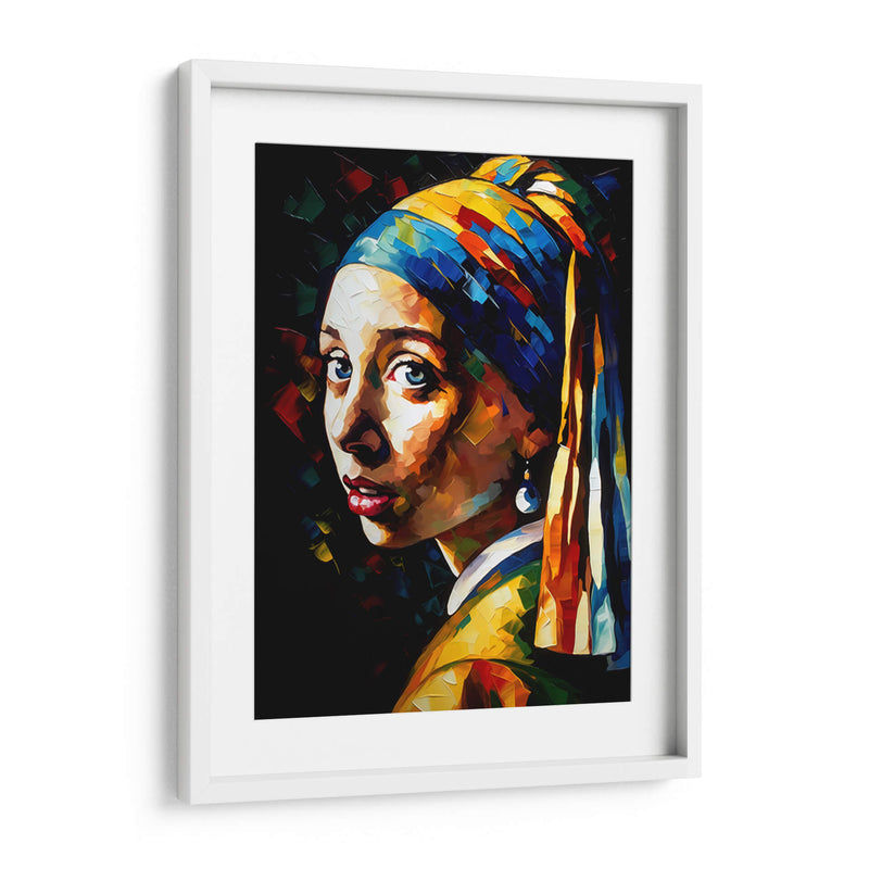 La chica de la perla - LA Style | Cuadro decorativo de Canvas Lab