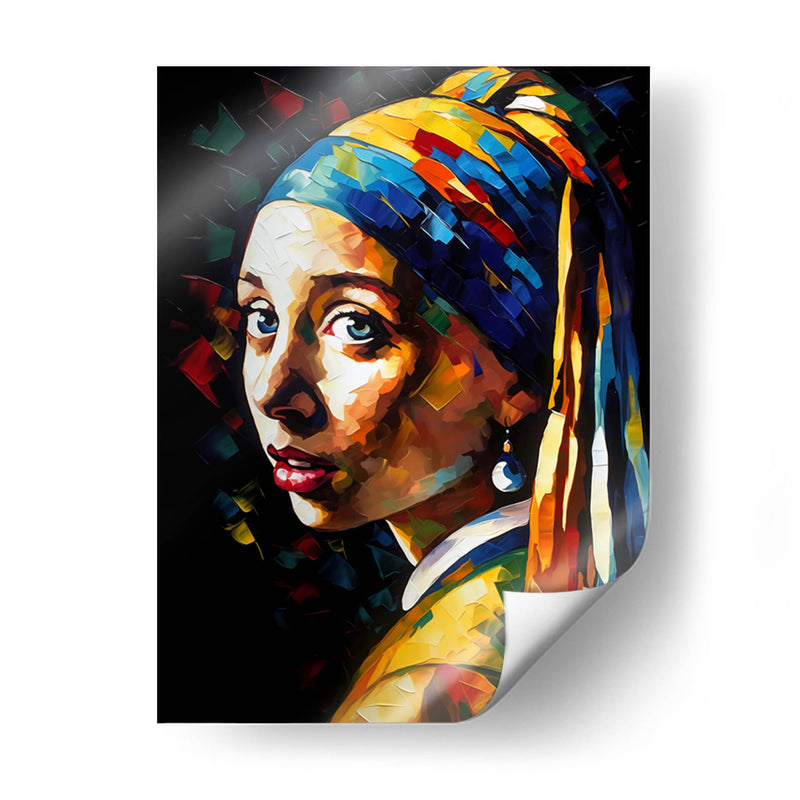 La chica de la perla - LA Style | Cuadro decorativo de Canvas Lab