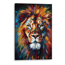 León a color - LA Style | Cuadro decorativo de Canvas Lab