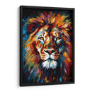 León a color - LA Style | Cuadro decorativo de Canvas Lab