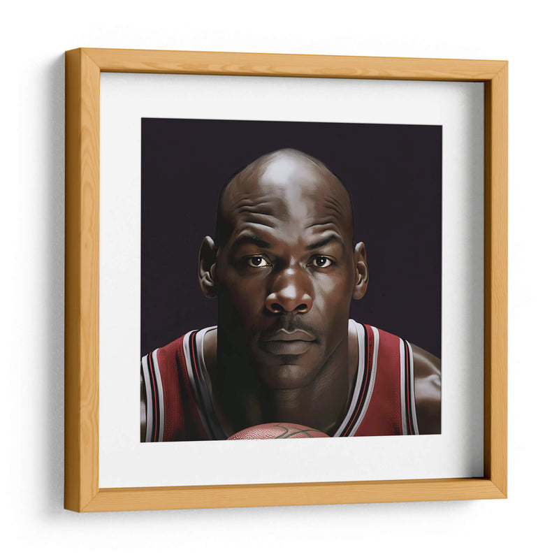 Jordan The GOAT - Icon Hunter | Cuadro decorativo de Canvas Lab