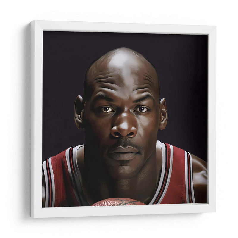 Jordan The GOAT - Icon Hunter | Cuadro decorativo de Canvas Lab