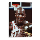 The GOAT con trofeo - Icon Hunter | Cuadro decorativo de Canvas Lab