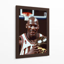 The GOAT con trofeo - Icon Hunter | Cuadro decorativo de Canvas Lab