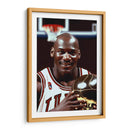 The GOAT con trofeo - Icon Hunter | Cuadro decorativo de Canvas Lab