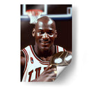 The GOAT con trofeo - Icon Hunter | Cuadro decorativo de Canvas Lab