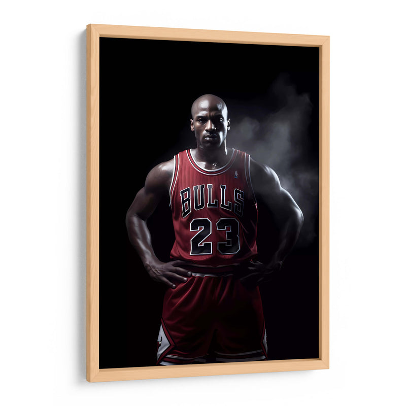 Jordan Humeando - Icon Hunter | Cuadro decorativo de Canvas Lab