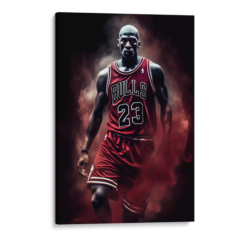 Jordan en la Mira - Icon Hunter | Cuadro decorativo de Canvas Lab