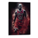 Jordan en la Mira - Icon Hunter | Cuadro decorativo de Canvas Lab