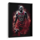 Jordan en la Mira - Icon Hunter | Cuadro decorativo de Canvas Lab