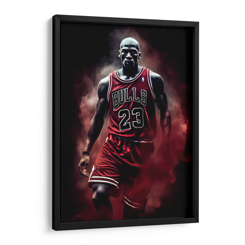 Jordan en la Mira - Icon Hunter | Cuadro decorativo de Canvas Lab