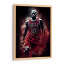 Jordan en la Mira - Icon Hunter | Cuadro decorativo de Canvas Lab