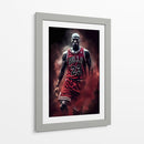 Jordan en la Mira - Icon Hunter | Cuadro decorativo de Canvas Lab