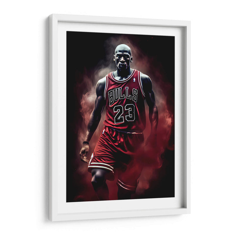 Jordan en la Mira - Icon Hunter | Cuadro decorativo de Canvas Lab