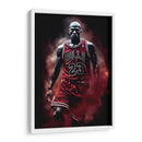 Jordan en la Mira - Icon Hunter | Cuadro decorativo de Canvas Lab