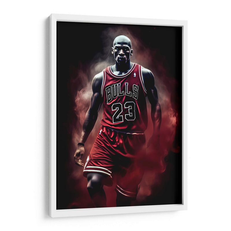 Jordan en la Mira - Icon Hunter | Cuadro decorativo de Canvas Lab