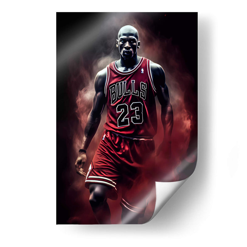 Jordan en la Mira - Icon Hunter | Cuadro decorativo de Canvas Lab