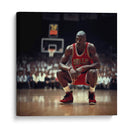 Jordan descansando concentrado - Icon Hunter | Cuadro decorativo de Canvas Lab