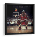 Jordan descansando concentrado - Icon Hunter | Cuadro decorativo de Canvas Lab