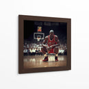 Jordan descansando concentrado - Icon Hunter | Cuadro decorativo de Canvas Lab