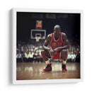 Jordan descansando concentrado - Icon Hunter | Cuadro decorativo de Canvas Lab