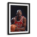 Jordan a punto de disparar - Icon Hunter | Cuadro decorativo de Canvas Lab