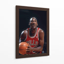 Jordan a punto de disparar - Icon Hunter | Cuadro decorativo de Canvas Lab