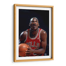 Jordan a punto de disparar - Icon Hunter | Cuadro decorativo de Canvas Lab