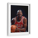 Jordan a punto de disparar - Icon Hunter | Cuadro decorativo de Canvas Lab