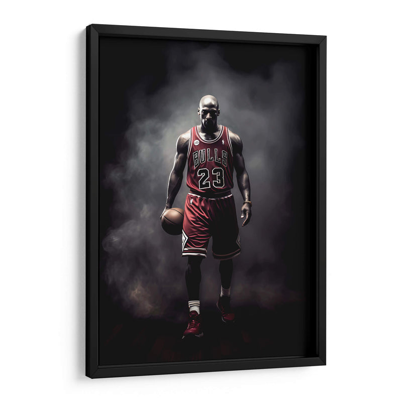 Jordan a la cancha - Icon Hunter | Cuadro decorativo de Canvas Lab