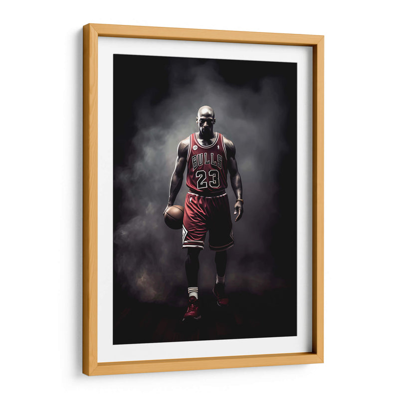 Jordan a la cancha - Icon Hunter | Cuadro decorativo de Canvas Lab