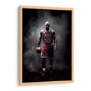 Jordan a la cancha - Icon Hunter | Cuadro decorativo de Canvas Lab