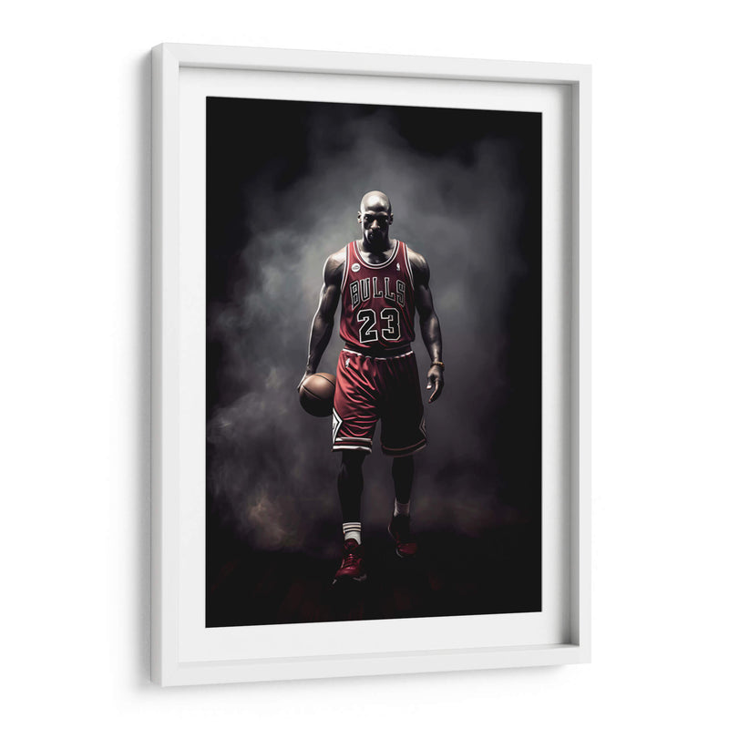 Jordan a la cancha - Icon Hunter | Cuadro decorativo de Canvas Lab