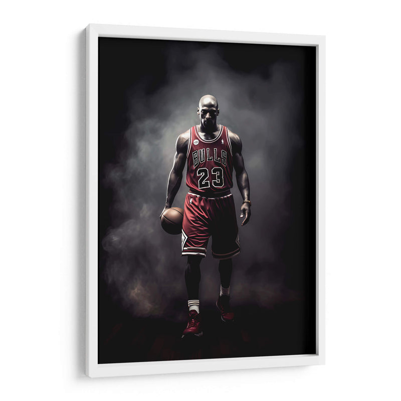 Jordan a la cancha - Icon Hunter | Cuadro decorativo de Canvas Lab