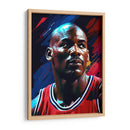 Jordan a color - Icon Hunter | Cuadro decorativo de Canvas Lab