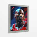 Jordan a color - Icon Hunter | Cuadro decorativo de Canvas Lab