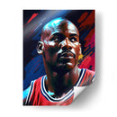 Jordan a color - Icon Hunter | Cuadro decorativo de Canvas Lab