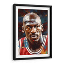 Colores en Michael Jordan - Icon Hunter | Cuadro decorativo de Canvas Lab