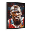 Colores en Michael Jordan - Icon Hunter | Cuadro decorativo de Canvas Lab